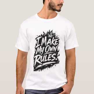 自分でルールを決める Tシャツ