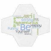 自分でワーやる気を起こさせるドクラウドに サッカーボール (フラット)