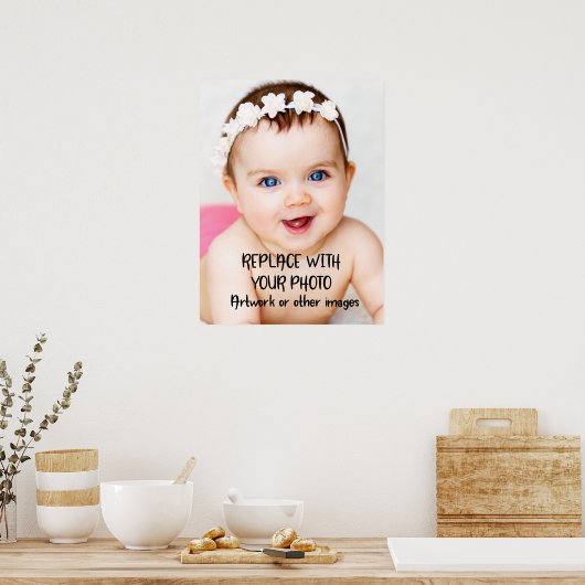 自分で一種を作るパーソナライズされた ポスター (キッチン)