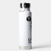 自分で不平を言表現う ウォーターボトル (右面)