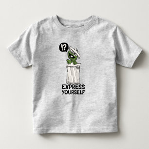 自分で不平を言表現う トドラーTシャツ