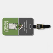 自分で不平を言表現う |情報の追加 ラゲッジタグ (正面横)