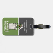 自分で不平を言表現う |情報の追加 ラゲッジタグ (裏面横)