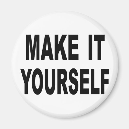 自分で丸い磁カスタム石を作る マグネット (正面)