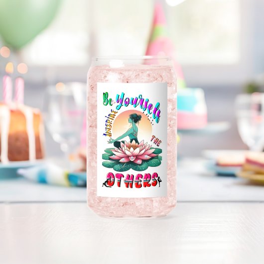 自分で他インスパイアの人になる ガラス缶 (インサイチュ (バースデー))