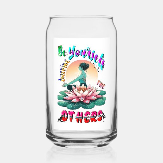 自分で他インスパイアの人になる ガラス缶 (裏面)