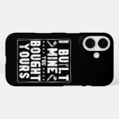 自分で作ったあなたは買ったメカニックデザイン Case-Mate iPhoneケース (裏面 (横))