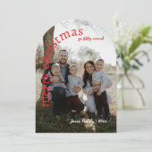 自分で作るオリジナルクリスマスカードをアップロードしよう 招待状 (スタンド正面)