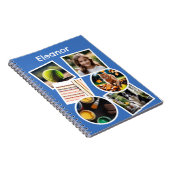 自分で作るオリジナル写真コラージュキッズ ノートブック (右側)