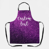 自分で作るグリッターの母の恋人カスタムの作成 エプロン (正面)