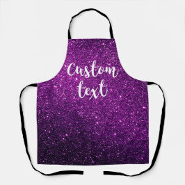 自分で作るグリッターの母の恋人カスタムの作成 エプロン