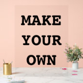 自分で作る アクリルサイン (ウェディング)