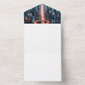 自分で作る オールインワン招待状 (内側)