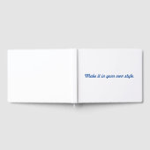 自分で作る ゲストブック (全面)