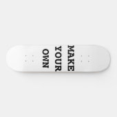 自分で作る スケートボード (横)