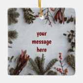 *自分で作る*セラミッククリスマスオーナメント セラミックオーナメント (正面)