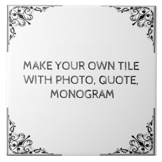 自分で作る タイル (正面)