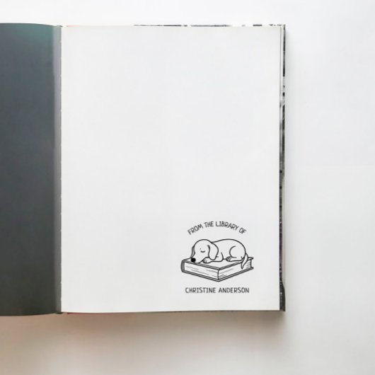 自分で作る | ダシュント | 図書館から セルフインキングスタンプ