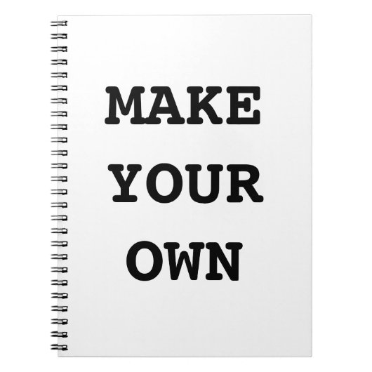 自分で作る ノートブック (正面)