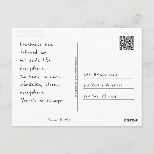 自分で作る ポストカード (裏面)