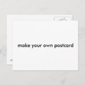 自分で作る ポストカード (正面/裏面)