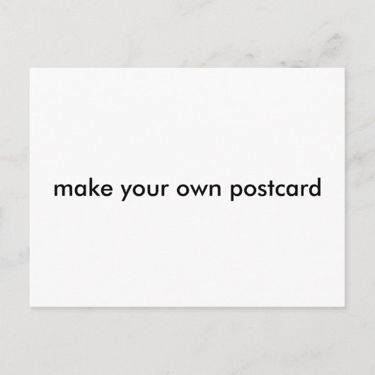 自分で作る ポストカード (正面)
