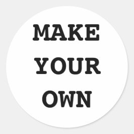 自分で作る ラウンドシール