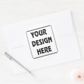 自分で作る ラウンドシール (封筒)