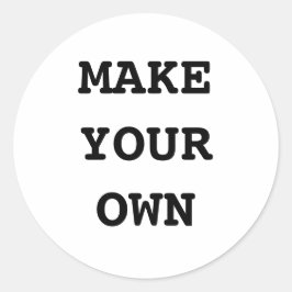 自分で作る ラウンドシール