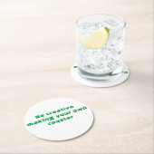 自分で作る ラウンドペーパーコースター (インサイチュ)