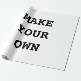 自分で作る ラッピングペーパー