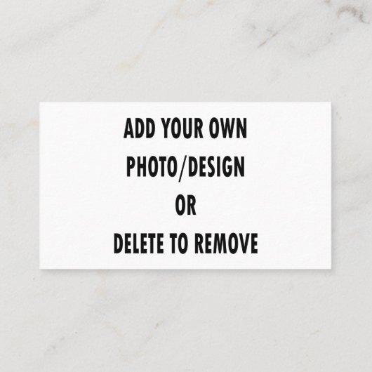 自分で作る 名刺 (裏面)