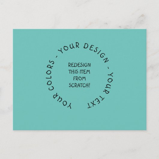 自分で作れ インビテーションポストカード (正面)