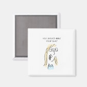 自分で作れ！ マグネット (正面/裏面)