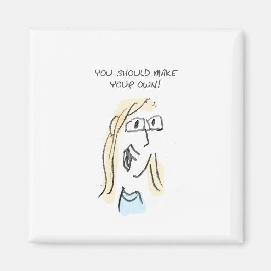 自分で作れ！ マグネット (正面)