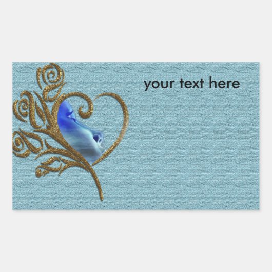 自分で作れ 長方形シール (正面)