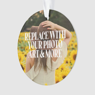 自分で作カスタムったパーソナライズされた オーナメント