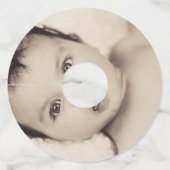 自分で作パーソナライズされたる ワイングラスタグ (裏面)