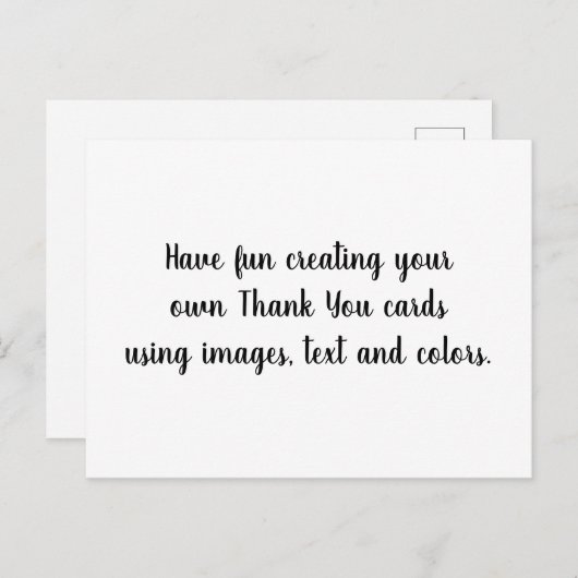 自分で作パーソナライズされたカスタマイズる ポストカード (正面/裏面)