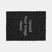 自分で作成する写真のアップロードフリースブランケット フリースブランケット (正面(横))