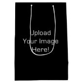 自分で作成する写真のアップロード抱き枕 ミディアムペーパーバッグ (裏面)