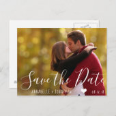 自分で作成する日付の写真はがきを保存 案内ポストカード (正面/裏面)