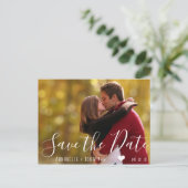 自分で作成する日付の写真はがきを保存 案内ポストカード (スタンド正面)