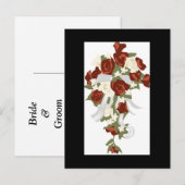 自分で作成する日付カードを保存 案内ポストカード (正面/裏面)