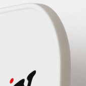 自分で作成する自分のパパ ピックルボールラケット (左詳細)