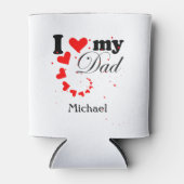 自分で作成する自分のパパ 缶クーラー (正面)