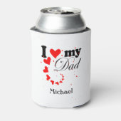 自分で作成する自分のパパ 缶クーラー (缶裏面)