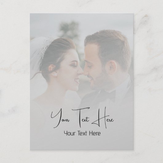 自分で作成する ポストカード (正面)