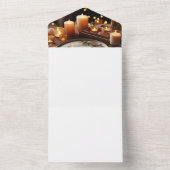 自分で作成 オールインワン招待状 (内側)