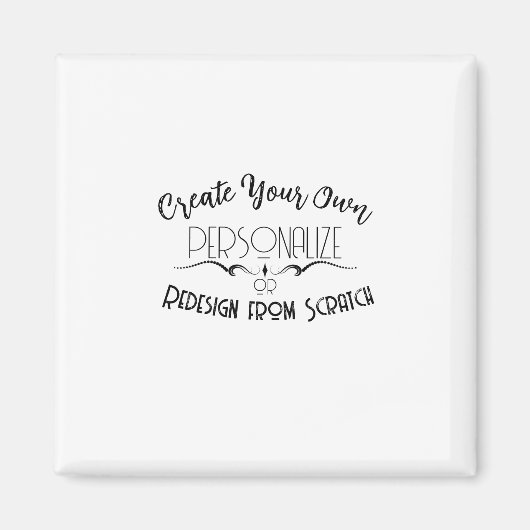 自分で作成 マグネット (正面)